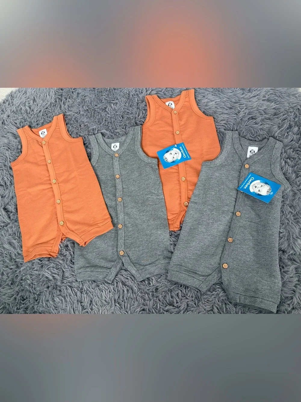 Gerber sleeveless romper